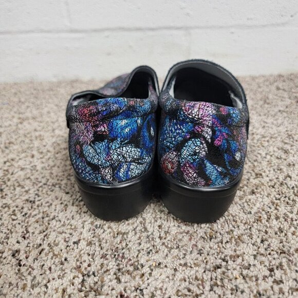 Alegria Lauryn Loafer Womens 8 - 8.5 Leather Clog Nurse Comfort Shoe Workwear - Picture 4 of 7